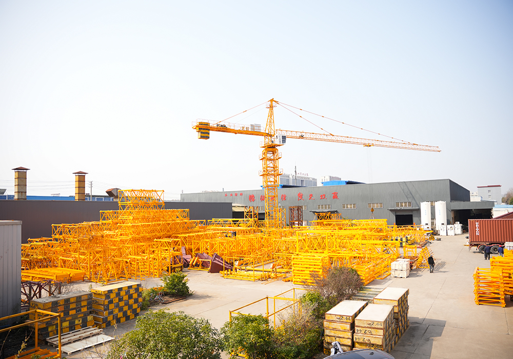 QTZ63 (5013) 4T Byggnadsutrustning Topkit Construction Tower Crane